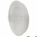 Dixon End Cap, 2 in, For Use with B54BMP In-Line Sight Glass, Plastic, Acrylic B5416MP-A200